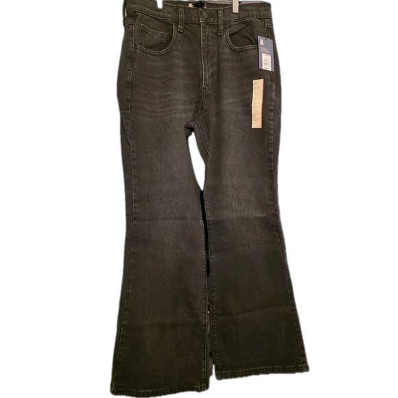 Universal Thread Denim - NWT 10S Women's Black Jeans High Rise with Flare Leg Universal Thread MSRP $28